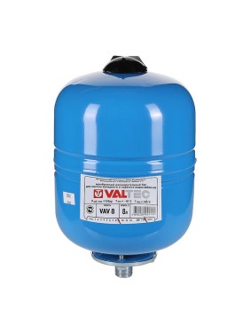 Бак расширительный для ГВС и ХВС Valtec, 35 л, синий VT.AV.B.060035
