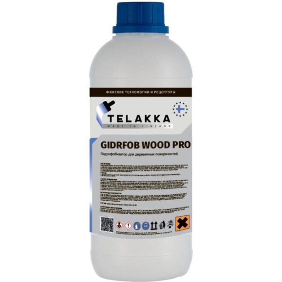 Гидрофобизатор для дерева Telakka GIDROFOB WOOD PRO 10л 4673763647995