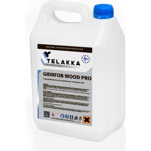 Гидрофобизатор для дерева Telakka GIDROFOB WOOD PRO 5л 4673763647988