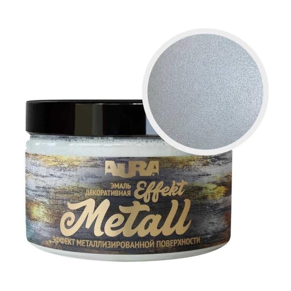 Эмаль AURA Effekt Metall перламутр 0,8 кг ADP162 Эмаль AURA Effekt Metall перламутр 0,8 кг ADP162