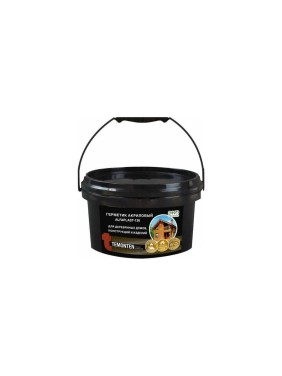 Герметик Alfaplast -136 Венге, ведро 10 л (15 кг) 4627176171189