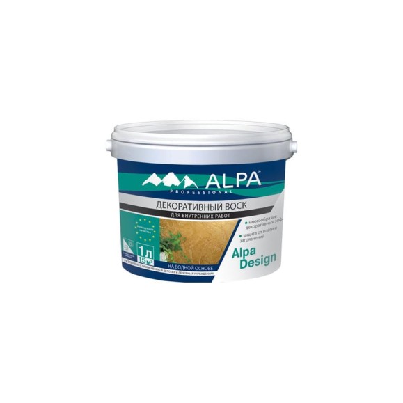 Декоративный воск ALPA DESIGN 1л (1 кг) 3488570024973