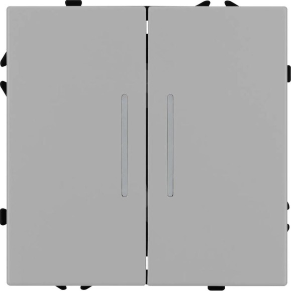Механизм выключателя двухклавишный непроходной Arlight LED SWT-NOBE-MK02-SFPL-L-IS 1шт 059418