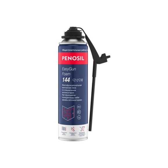 Пена монтажная профессиональная многофункциональная всесезонная Penosil EasyGun Foam 500 мл 144 A1647Z Пена монтажная профессиональная многофункциональная всесезонная Penosil EasyGun Foam 500 мл 144 A1647Z