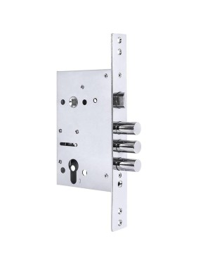 Корпус врезного замка Punto c защёлкой MDV30C-816 CP (V30/C) CP хром тех.уп. 58001 Корпус врезного замка Punto c защёлкой MDV30C-816 CP (V30/C) CP хром тех.уп. 58001