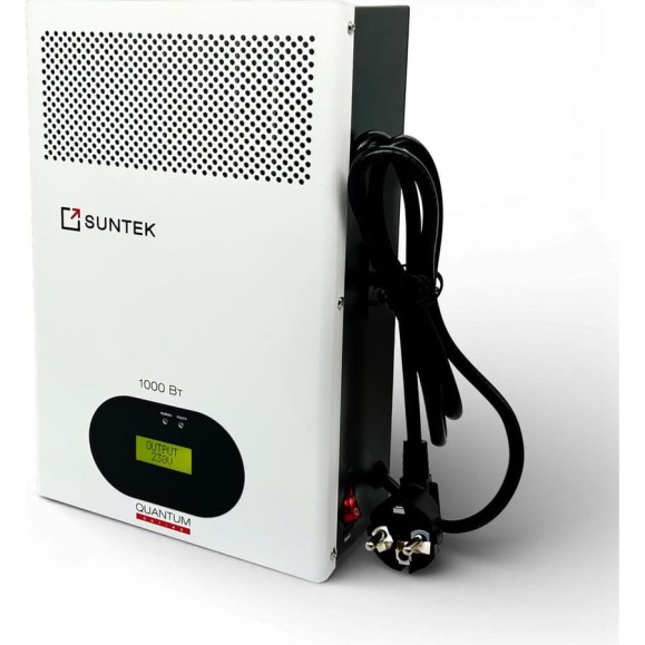 Инверторный стабилизатор SUNTEK QUANTUM 1000 ВА, 90-310 В IN-1000 Инверторный стабилизатор SUNTEK QUANTUM 1000 ВА, 90-310 В IN-1000