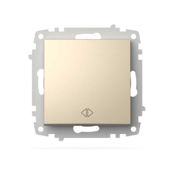 Переключатель промежуточный ELBI Zena Vega слоновая кость M+K 609-012500-214