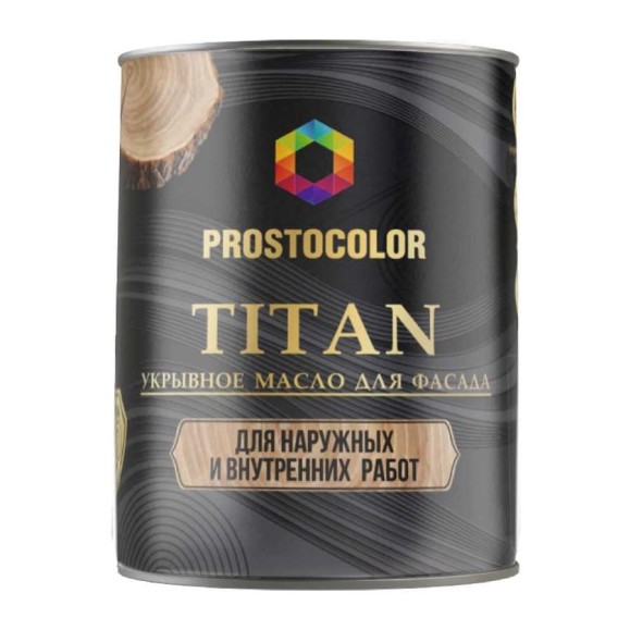 Укрывное масло PROSTOCOLOR TITAN (Травертин) 9 л 101618 Укрывное масло PROSTOCOLOR TITAN (Травертин) 9 л 101618