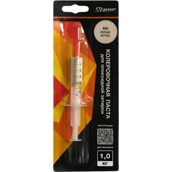 Паста колеровочная DipoxSi Systems Diamant 052 белый антик, на 1 кг 259165