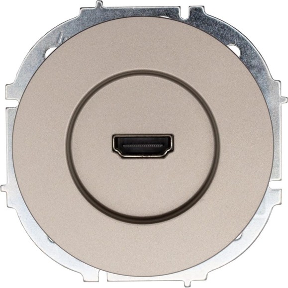 Розетка HDMI Lezard OSEN титан 743-3788-203