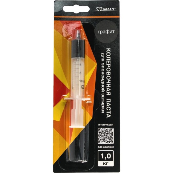 Паста колеровочная dipoxSi Systems Диамант 028 графит, 1 кг 257802