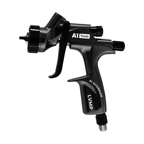 Краскопульт пневматический для лака A1 Scorpion LVMP 1.4 Black SC-1.4