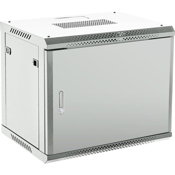 Настенный телекоммуникационный шкаф REXANT 19 9U 600×600мм, дверь металл, с задней стенкой, разборный, серый (RAL 7035) 04-0966-121 Настенный телекоммуникационный шкаф REXANT 19 9U 600×600мм, дверь металл, с задней стенкой, разборный, серый (RAL 7035) 04-0966-121