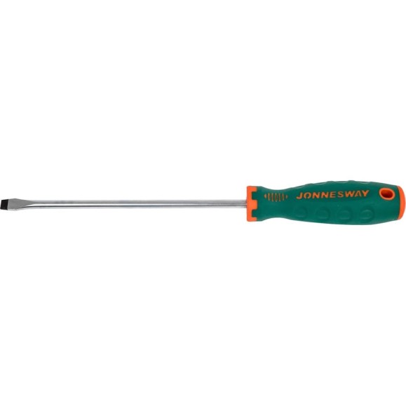 Стержневая шлицевая отвертка Jonnesway Anti-Slip Grip SL8.0х200 мм 46135 D71S8200