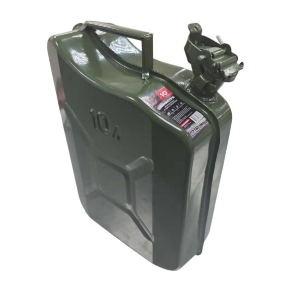 Канистра BOLK 10л металлическая, крышка с фиксатором BAA105010