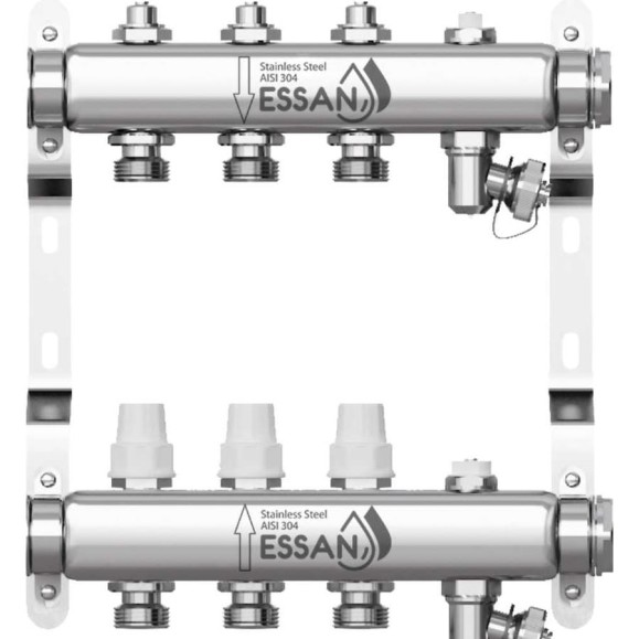 Коллекторная группа ESSAN GROUP803 нержавейка, 1 Коллекторная группа ESSAN GROUP803 нержавейка, 1