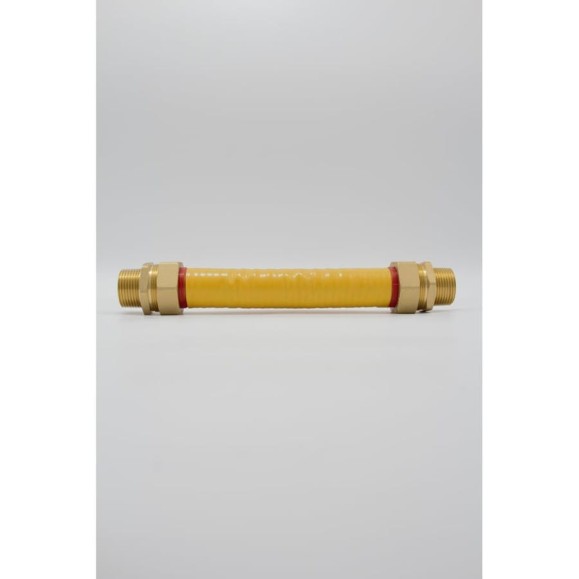 Подводка для газа Kofulso 3/4 дюйма с муфтами, 150 см (НР-НР) — KFG BCG/BCG — 20/1500 Подводка для газа Kofulso 3/4 дюйма с муфтами, 150 см (НР-НР) — KFG BCG/BCG — 20/1500
