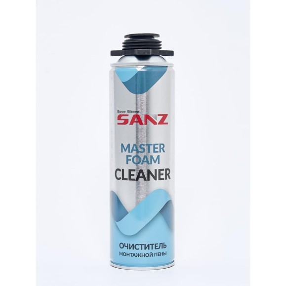 Очиститель монтажной пены SANZ foam cleaner, 500 мл PU-FOAM-Cleaner