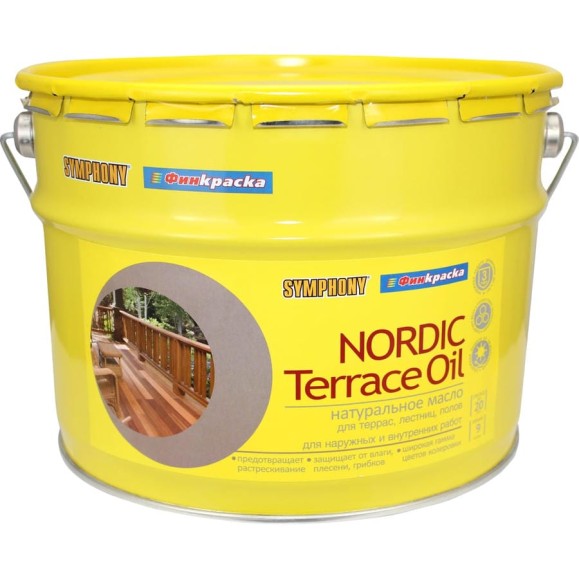 Масло SYMPHONY Nordic Terrace Oil, 10/9л, oсновной 00-01101226
