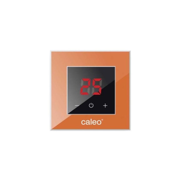 Терморегулятор CALEO NOVA встраиваемый цифровой, 3,5 кВт, оранжевый УП-00000422