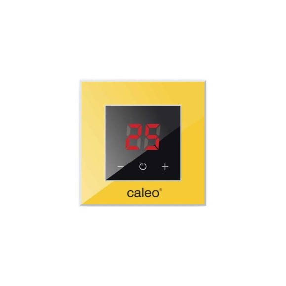 Терморегулятор CALEO NOVA встраиваемый цифровой, 3,5 кВт, желтый УП-00000421