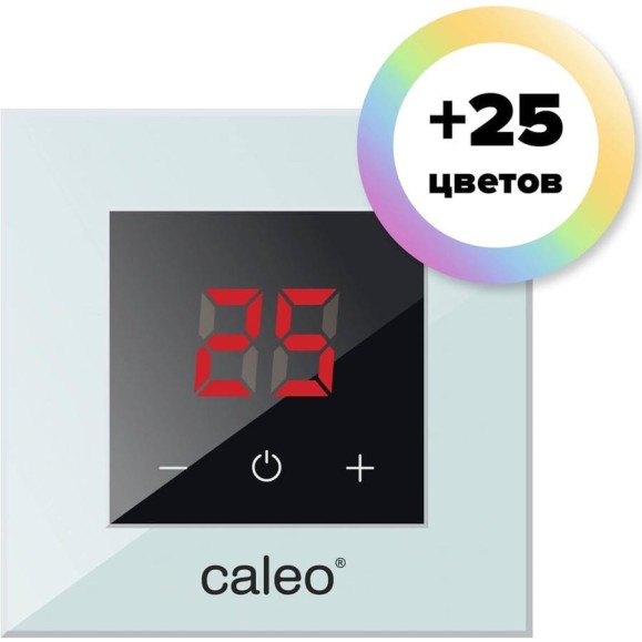 Терморегулятор CALEO NOVA встраиваемый цифровой, 3,5 кВт, небесный УП-00000426 Терморегулятор CALEO NOVA встраиваемый цифровой, 3,5 кВт, небесный УП-00000426