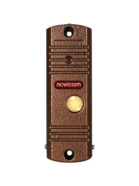 Вызывная панель видеодомофона Novicam LEGEND BRONZE. Камера 700ТВЛ с ИК-подсветкой, угол обзора 95 градусов. Видеовыход CVBS PAL. Встроенный БУЗ. Всепогодное исполнение 4601 Вызывная панель видеодомофона Novicam LEGEND BRONZE. Камера 700ТВЛ с ИК-подсветкой, угол обзора 95 градусов. Видеовыход CVBS PAL. Встроенный БУЗ. Всепогодное исполнение 4601
