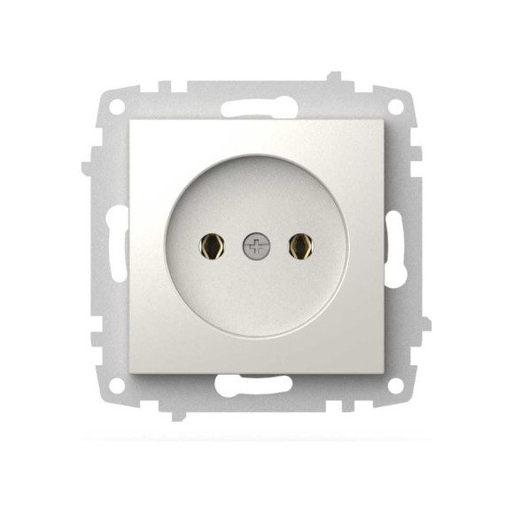 Розетка без заземления ELBI Zena Vega Слоновая Кость M+K 12 шт 609-012500-215 Розетка без заземления ELBI Zena Vega Слоновая Кость M+K 12 шт 609-012500-215
