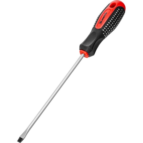 Отвертка MATRIX Fusion, SL5,0x150 мм, CrV, 3-х компонентная рукоятка 