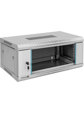Шкаф телекоммуникационный ExeGate 19 настенный 4U EC-WM-4U.450.G.GREY 19”, 4U, 600x450x280mm ШхГхВ, передняя дверь закаленное стекло, съемные боковые панели 300251