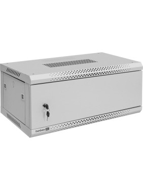 Шкаф телекоммуникационный ExeGate 19 настенный 4U EC-WM-4U.450.M.GREY 19”, 4U, 600x450x280mm ШхГхВ, передняя дверь металл, съемные боковые панели 300253