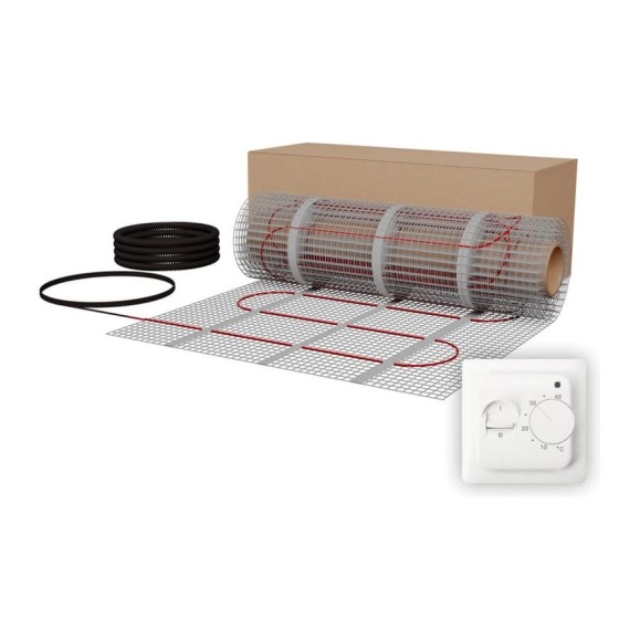 Комплект СТН Теплый пол Мат КМ Light - 1050-7,0 - М20W - Белые ККМL105070М20W Комплект СТН Теплый пол Мат КМ Light - 1050-7,0 - М20W - Белые ККМL105070М20W
