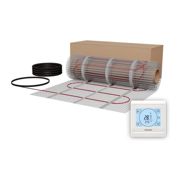 Комплект СТН Теплый пол Мат КМ Light - 1200-8,0 - E91.716W Белый ККМL120080 E91.716W Комплект СТН Теплый пол Мат КМ Light - 1200-8,0 - E91.716W Белый ККМL120080 E91.716W