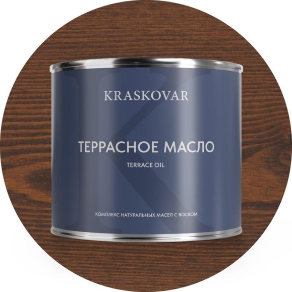 Масло террасное Kraskovar Миндаль 2,2л 1254 Масло террасное Kraskovar Миндаль 2,2л 1254