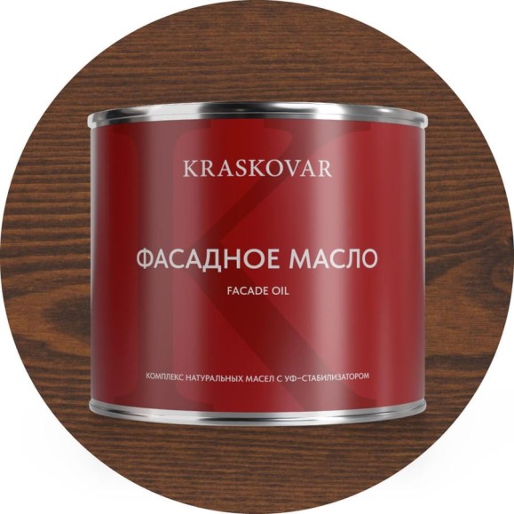 Масло фасадное Kraskovar Миндаль 2,2л 1156 Масло фасадное Kraskovar Миндаль 2,2л 1156