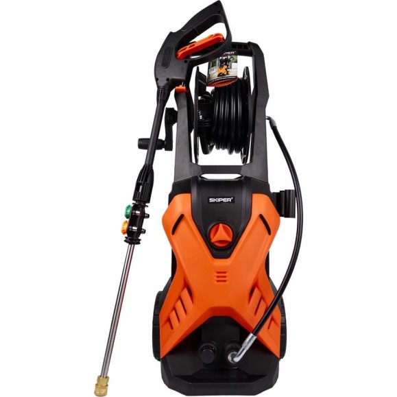 Мойка высокого давления SKIPER PM-180 (2400Вт; 180Бар; 8м шланг; катушка; 11,2кг; встр.пен) 00-00024446 Мойка высокого давления SKIPER PM-180 (2400Вт; 180Бар; 8м шланг; катушка; 11,2кг; встр.пен) 00-00024446