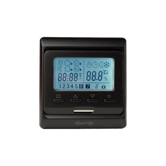 Терморегулятор Warmcoin W51 MATTE BLACK (Zigbee) W_51_Zig_MatteBk_ Терморегулятор Warmcoin W51 MATTE BLACK (Zigbee) W_51_Zig_MatteBk_