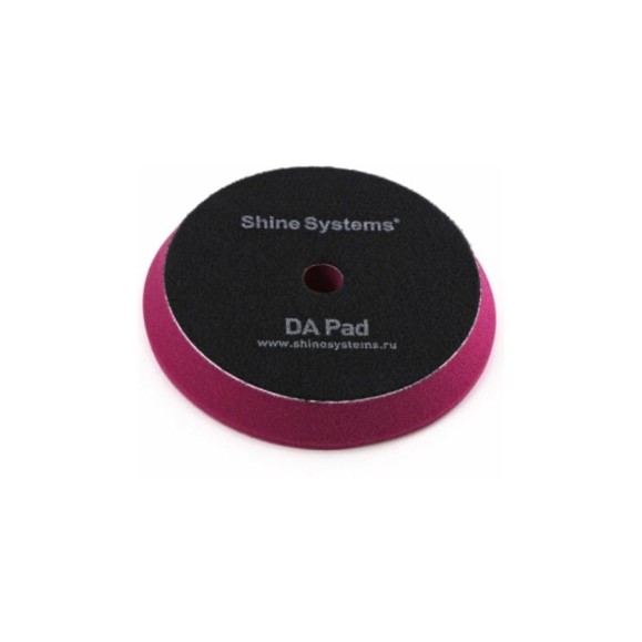 Полировальный круг твердый Shine systems лиловый DA Foam Pad Purple, 155 мм SS555