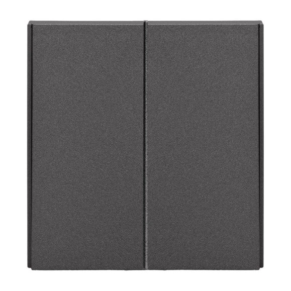 Механизм переключателя KRANZ STRONG 2-клавишный 10А с/у графит KR-78-0709-6 Механизм переключателя KRANZ STRONG 2-клавишный 10А с/у графит KR-78-0709-6