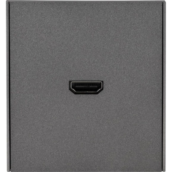 Розетка HDMI KRANZ STRONG с/у графит KR-78-0730-6