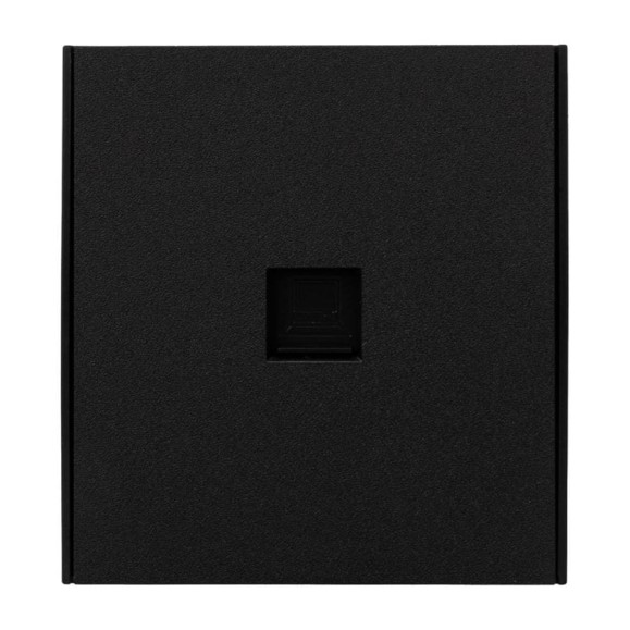 Розетка компьютерная RJ45 KRANZ STRONG категория 6 с/у антрацит KR-78-0724-5