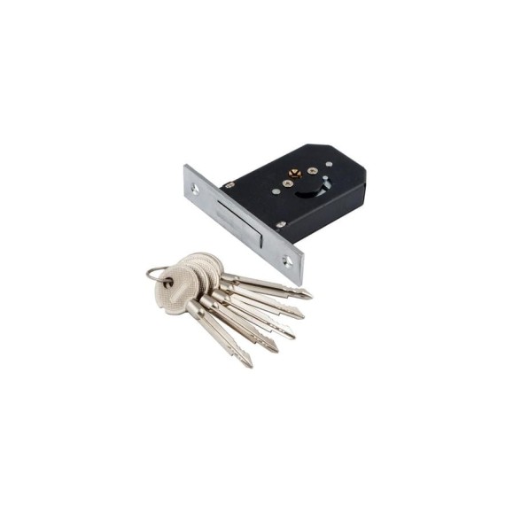 Замок врезной 156F-CP хром 5 ключей S-Locked "ESOTERIC" 121158 Замок врезной 156F-CP хром 5 ключей S-Locked "ESOTERIC" 121158