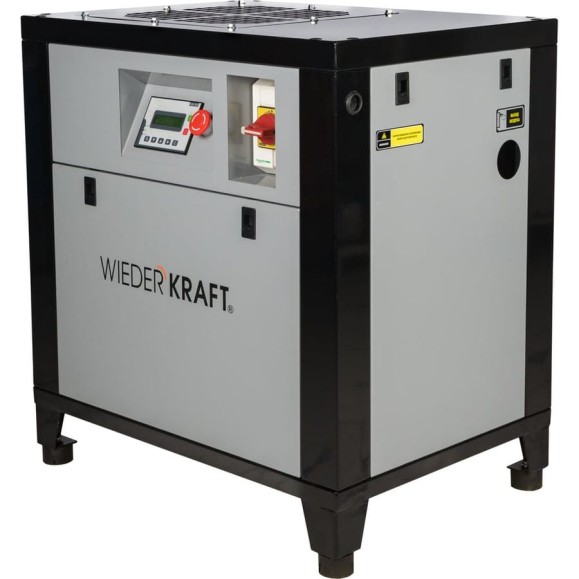 Компрессор винтовой WIEDERKRAFT 650л/мин, 10 бар, 5.5кВт, 380в WDK-SG5510