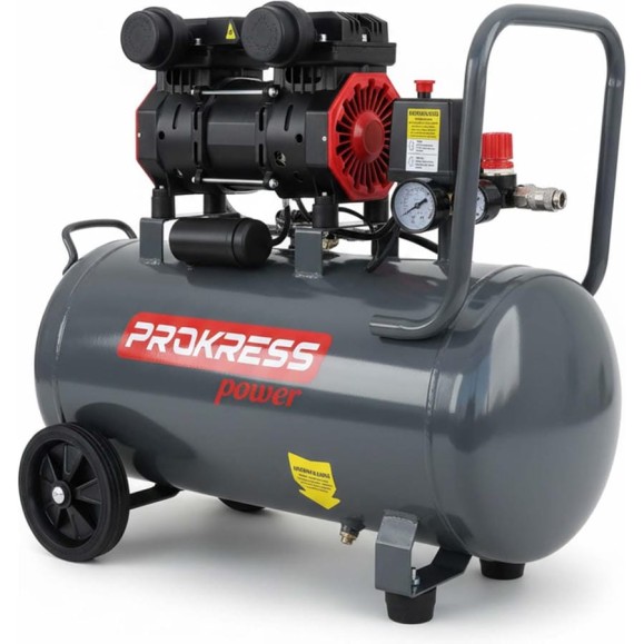 Компрессор PROKRESS Breeze 50/320 ( 1.8 кВт, 320 л/мин, бак 50л, 8 атм) PROKRESSPOWER РБ000035733