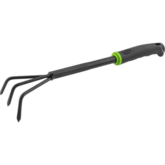 Рыхлитель для почвы с пластиковой рукояткой WMC TOOLS (3-зуб.,L-360мм) WMC-TG2103024-B(50047)