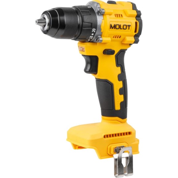 Дрель-шуруповерт аккумуляторная MOLOT MBD 1825 Li XLT Lite SET (2318138) ЦИ-4336049394