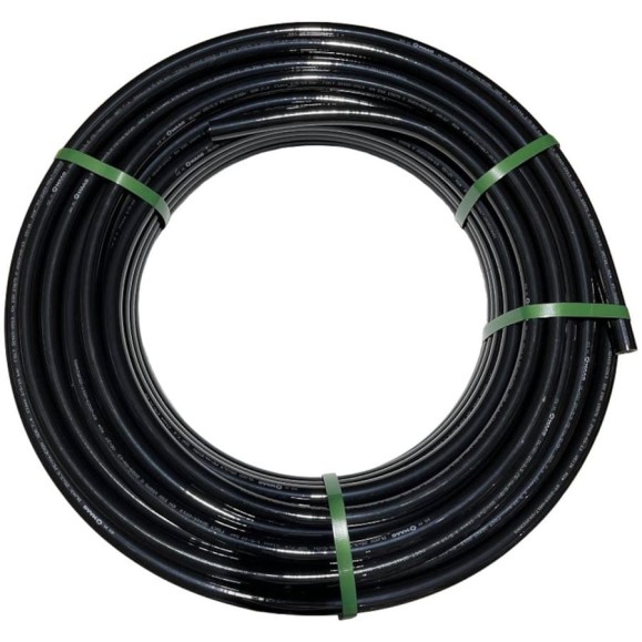 Труба из сшитого полиэтилена WAAG Black DN25 x 3,5 PN10 (бухта 50 м), PE-Xa / EVOH, черная WG.1135615