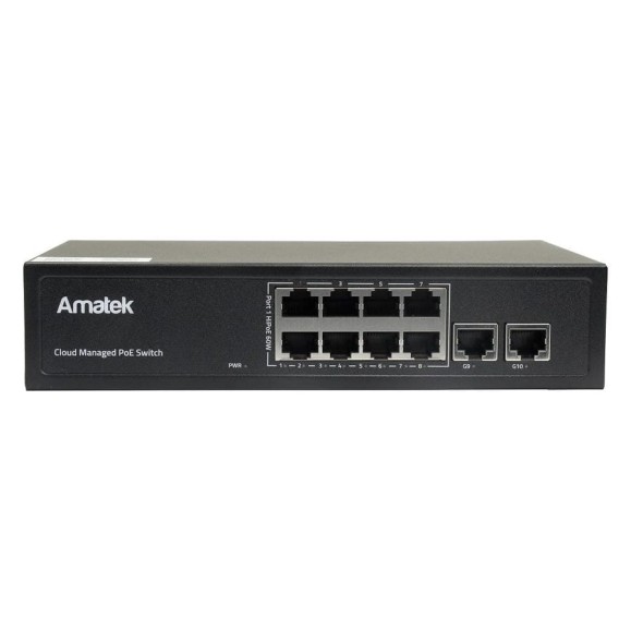 Коммутатор Amatek AN-SW10P8 10 портовый 7001018
