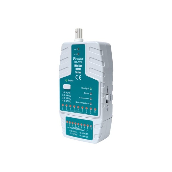 Кабельный тестер Pro'sKit MT-7058 00284942 Кабельный тестер Pro'sKit MT-7058 00284942