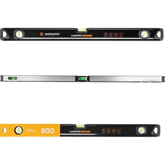Уровень противоударный, магнитный INSTRUMAX HARDPRO 800 IM0194